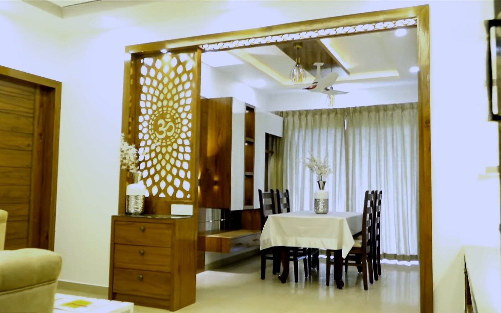 Finished 2 BHK interior, Sunshine Palazzo by SK Spaces