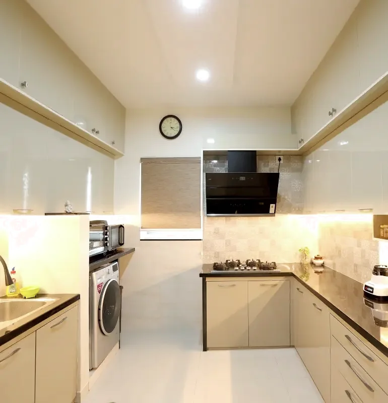 Elegant living space interior